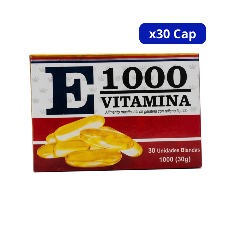 VITAMINA E (PRAME) 1000MG CJA X 30CAP