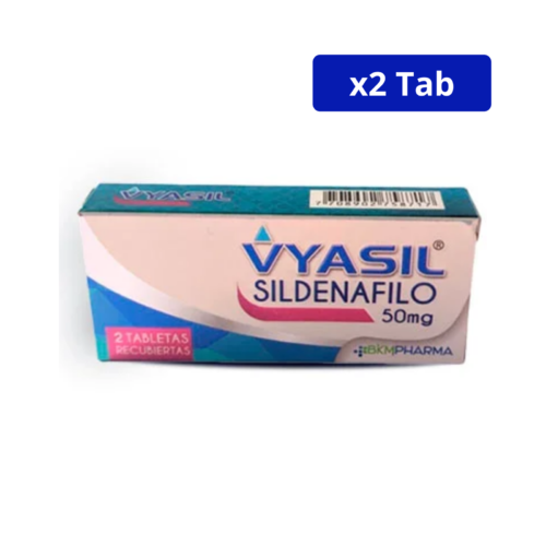 VYASIL (BKM)  50MG CJA X 2TAB SILDENAFIL