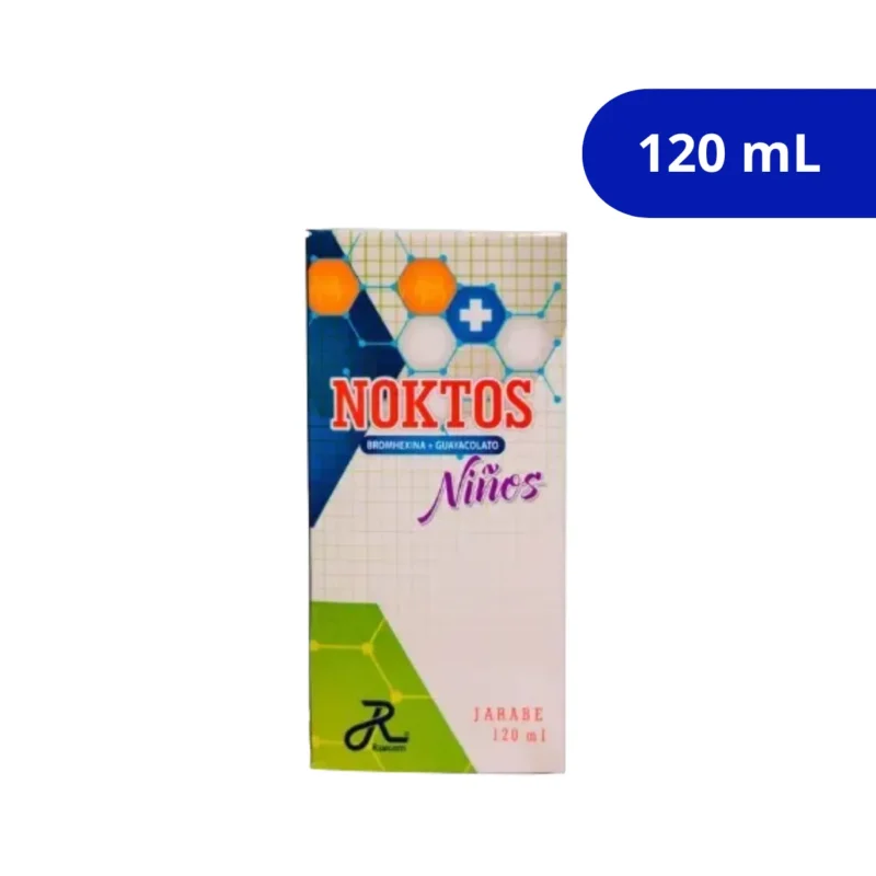 NOKTOS (RUECAM) NIÑOS JRB X 120ML BROMHEXINA + GUAYACOLATO