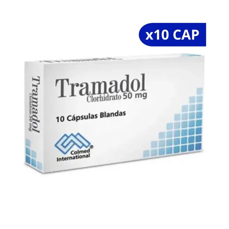 TRAMADOL CLORHIDRATO (COLMED) 50MG CJA X 10 CPS