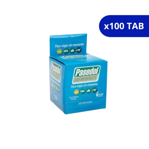 PASEDOL (ECAR) 50MG CJA X 100 TAB DIMENHIDRINATO