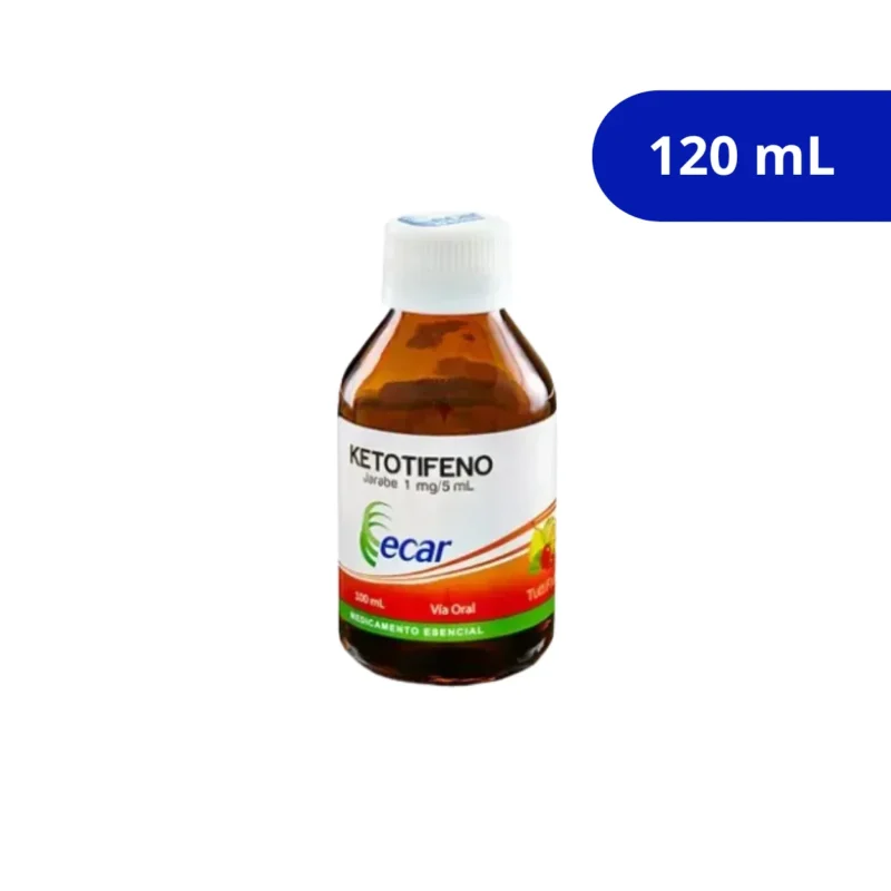 KETOTIFENO (ECAR) JBE 1MG/5ML FCO X 100 ML