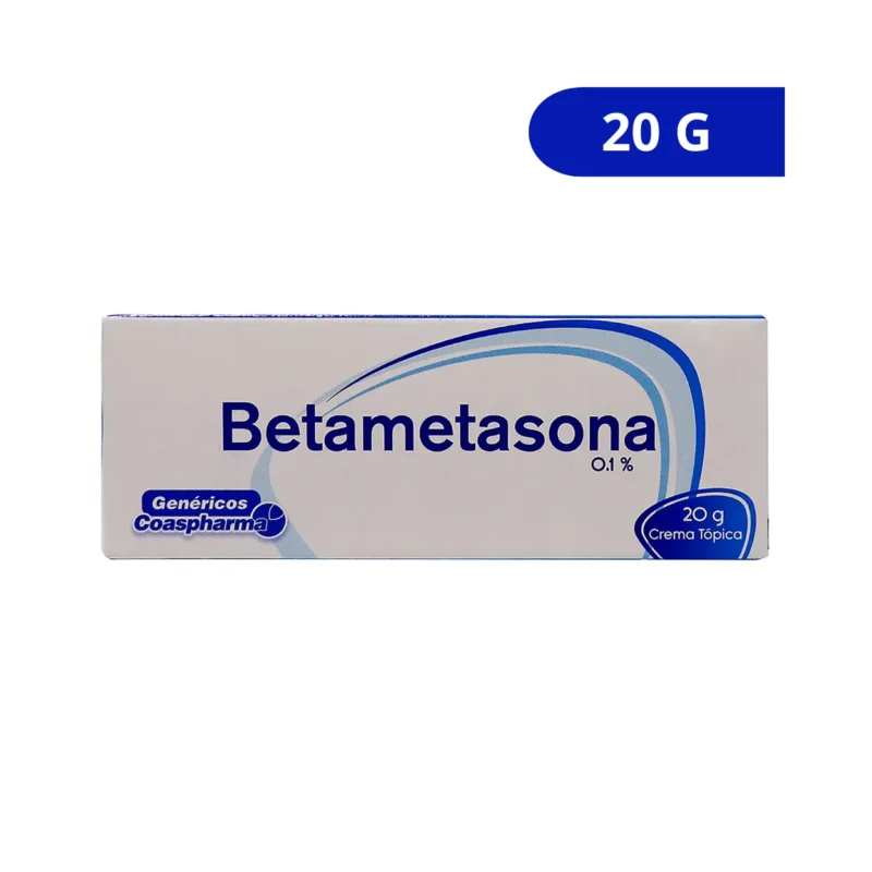 BETAMETASONA (COASPHARMA) CREMA TOPICA 0.1% TUBO X 20GR