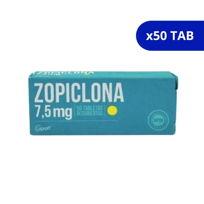 ZOPICLONA (LAPROFF) 7.5MG CJA X 50 TBS
