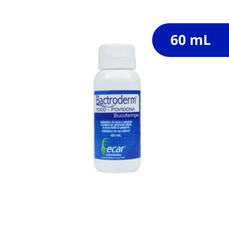BACTRODERM (ECAR) BUCOFARINGEO FCO X 60 ML