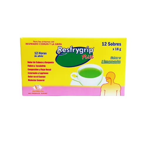 RESFRYGRIP PLUS (LABQUIFAR) CJA X 12 SOBRES