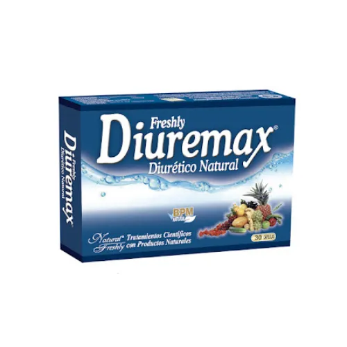 DIUREMAX (NATURAL FRESHLY) DIURETICO NATURAL CJA X 30CAP