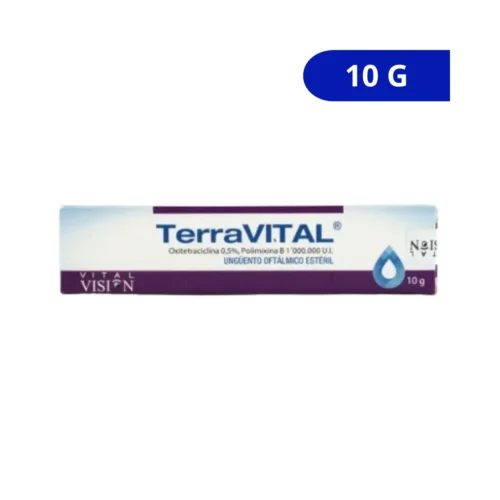 TERRAVITAL (VITALIS) UNGÜENTO OFTALMICO TUBO X 10 GRS OIXITETRACICLINA-POLIMIXINA