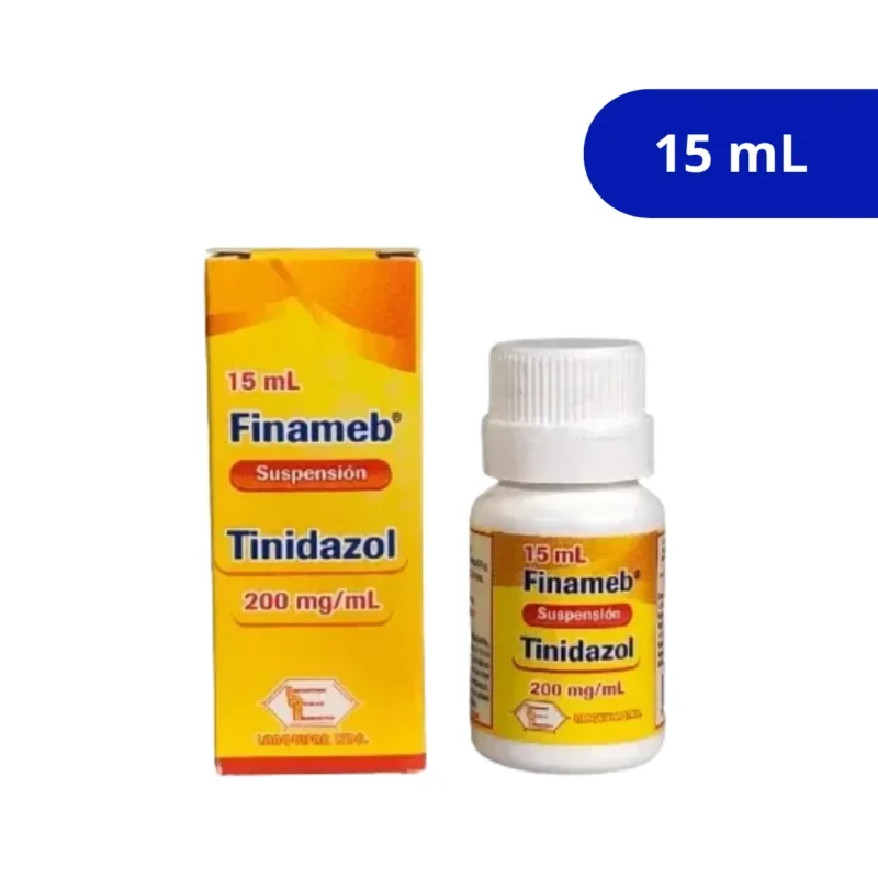 FINAMEB (LABQUIFAR) 200MG/ML FCO X 15 ML TINIDAZOL