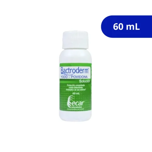 BACTRODERM (ECAR) SOLUCION FCO X 60 ML YODOPOVIDONA