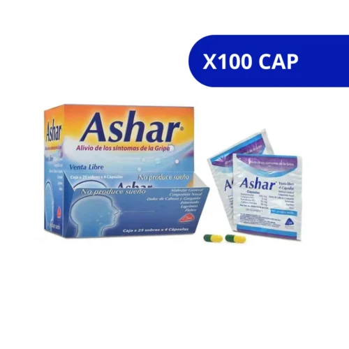 ASHAR (MEMPHIS) ANTIGRIPAL CJA X 100CAP
