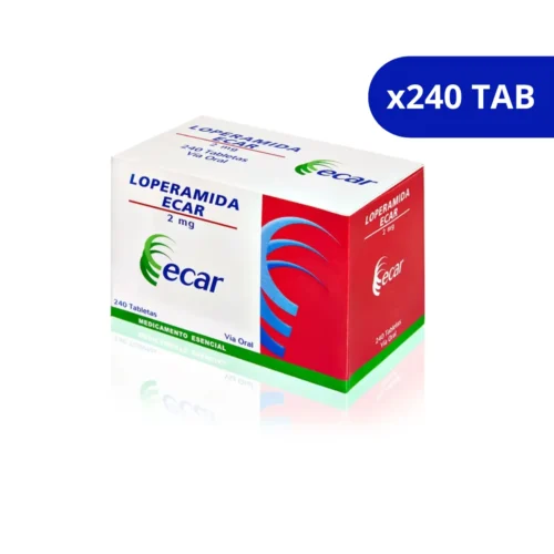 LOPERAMIDA (ECAR) 2MG CAJA X 240TAB