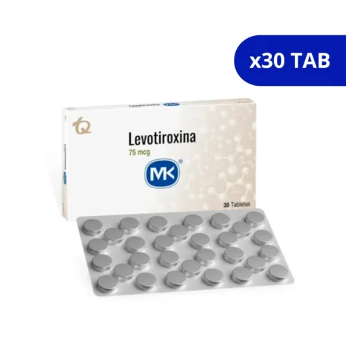 LEVOTIROXINA (MK) 75 MCG CJA x 30 TAB LEVOTIROXINA SODICA