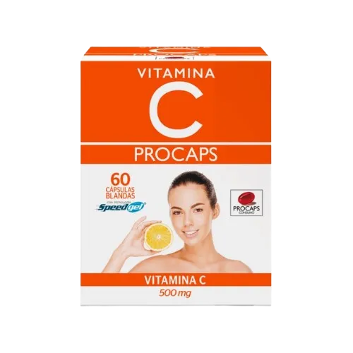 VITAMINA C PROCAPS 500 MG X 60 CAP BLANDAS