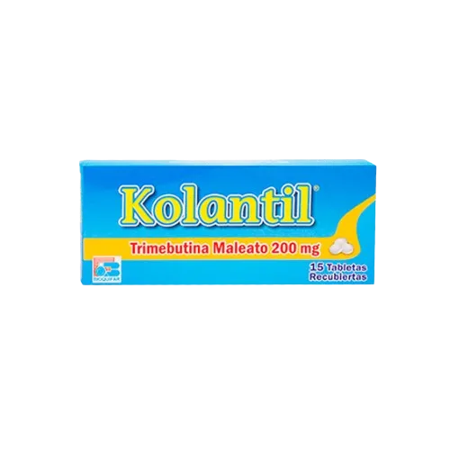 KOLANTIL (LABQUIFAR) 200MG CJA X 15TAB TRIMEBUTINA