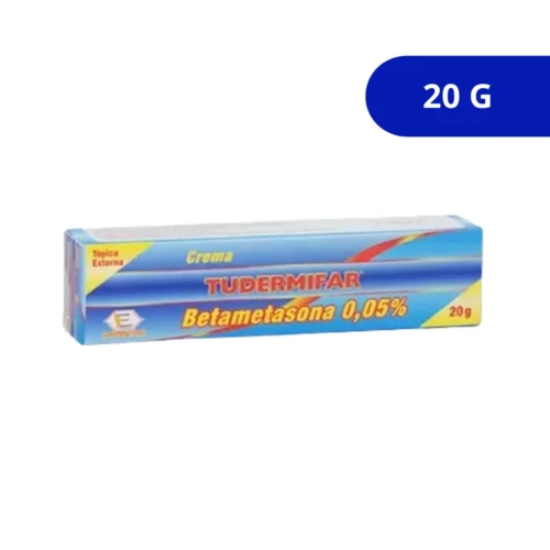 TUDERMIFAR (LABQUIFAR) CREMA 0.05% TUBO X 20 GRS BETAMETASONA
