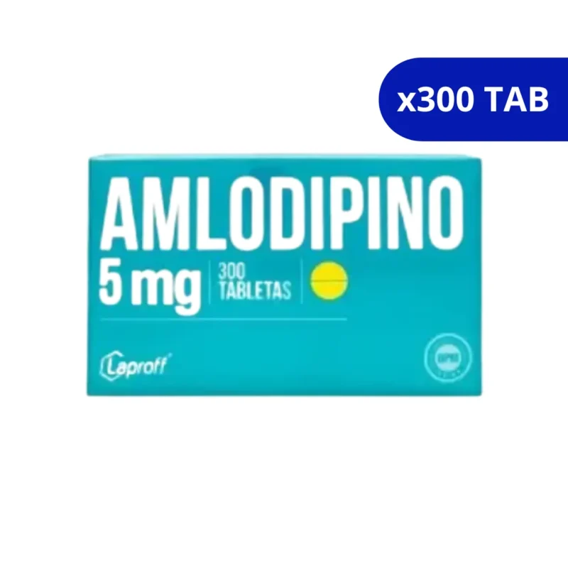 AMLODIPINO (LAPROFF) 5MG SOBRE X 10TAB