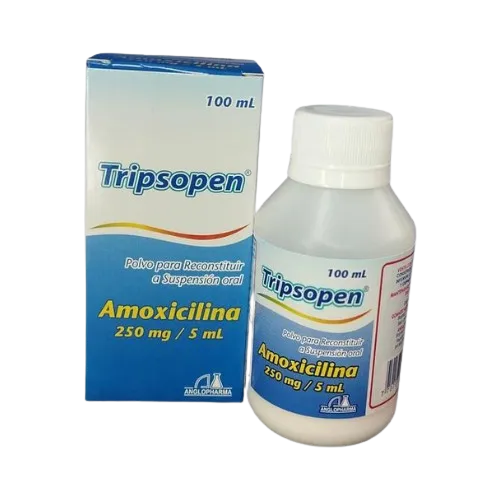 TRIPSOPEN ANGLO AMOXICILINA 250MG/5ML SUS X 100 ML