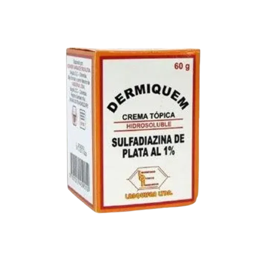 DERMIQUEM (LABQUIFAR) UNGUENTO 1% POTE X 60GR SULFADIAZINA PLATA
