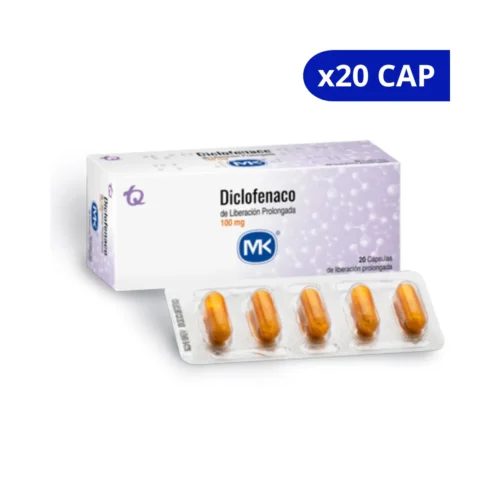 DICLOFENACO (MK) PROLONGADO 100MG CJA X 20CAP