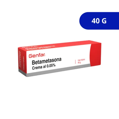 BETAMETASONA (GENFAR) CREMA TOPICA 0.05% TUBO X 40GR
