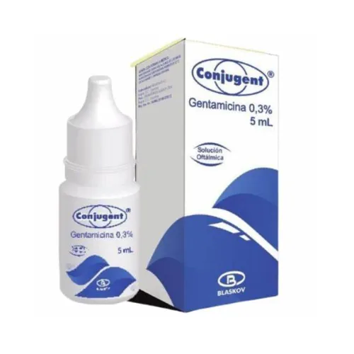 CONJUGENT (BLASKOV) GOTAS 0.3% FCO X 5ML GENTAMICINA