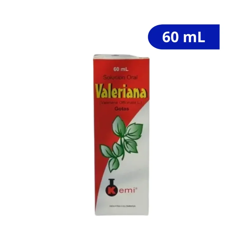 VALERIANA (KEMI) GOTAS ORAL FCO X 60ML