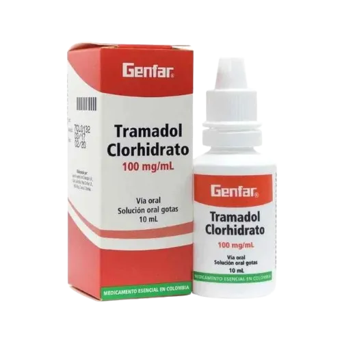 TRAMADOL GOTAS GENFAR 100 MG  X 10 ML