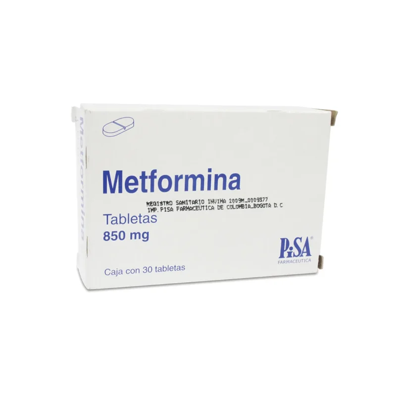 METFORMINA (PISA) 850MG CJA X 30TAB