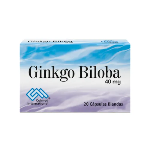 GINKGO BILOBA (COLMED) 40 MG CJA X 20 CPS