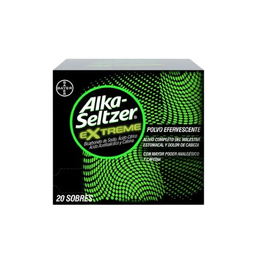 ALKA SELTZER (BAYER) EXTREME CJA X 20 SOBRES ACIDO ACETILSALICILICO