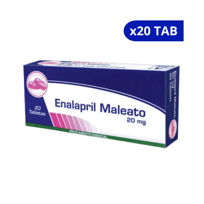 ENALAPRIL (COASPHARMA) 20MG CJA X 20 TBS