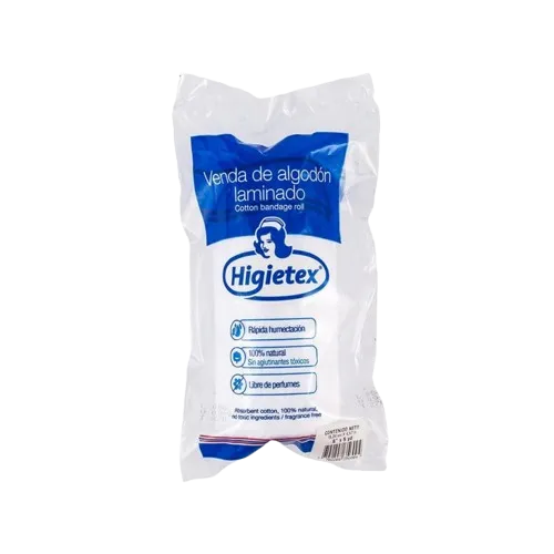 VENDA DE ALGODON HIGIETEX LAMINADO 6 X 5