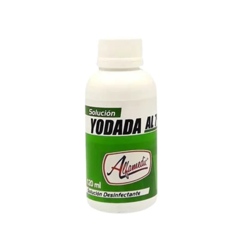 YODADA AL 7% YODOPOVIDONA ALFAME SOLUCIÓN X 120 ML