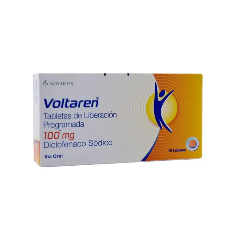 VOLTAREN DICLOFENACO SODICO NOVAR 100MG X 10 TAB