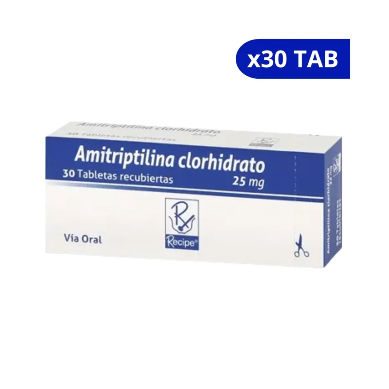 AMITRIPTILINA (RECIPE) 25MG CJA X 30 TBL