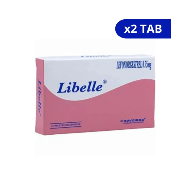 LIBELLE (NOVAMED) 0.75MG CJA X 2TAB LEVONORGESTREL