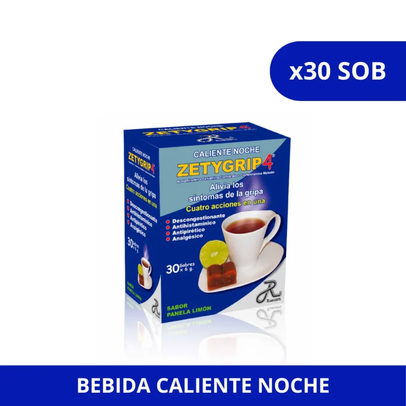 ZETYGRIP 4 (RUECAM) NOCHE CJA X 30 SOBRES