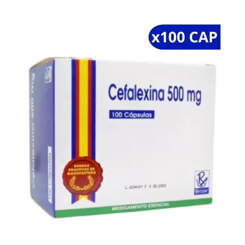 CEFALEXINA (RECIPE) 500MG CJA X 100 CPS