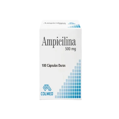 AMPICILINA (COLMED) 500 MG CJA X 100 CPS