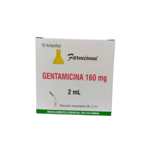 GENTAMICINA (FARMIONNI) 160MG CJA X 10 AMP