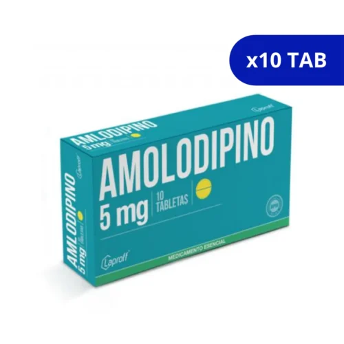 AMLODIPINO (LAPROFF) 5MG CJA X 10 TBS