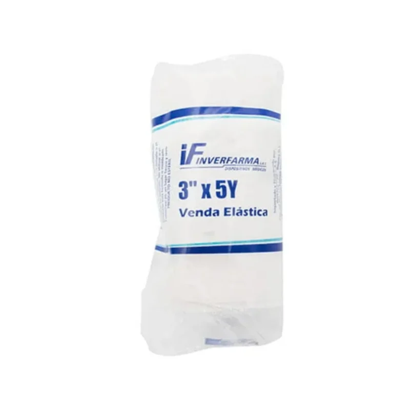 VENDA ELASTICA ADHESIVA INVERFARMA 3 X 5 YD