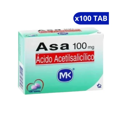 ASA (MK) 100 MG CJA X 100 TBS ACIDO ACETILSALICILICO