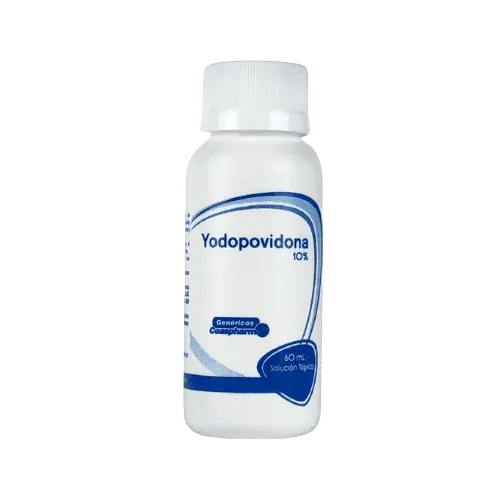 YODOPOVIDONA (COASPHARMA) SOLUCION TOPICA 10% FCO X 60ML