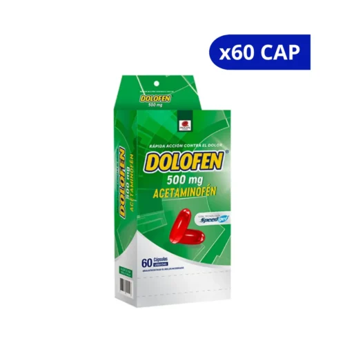 DOLOFEN (PROCAPS) 500 MG CJA X 60 CPS ACETAMINOFEN