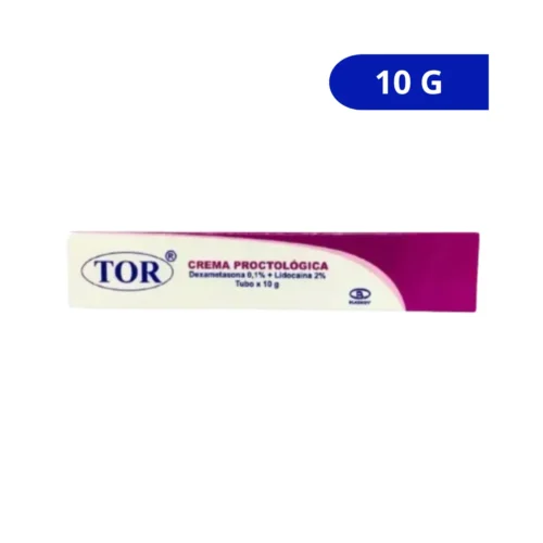 TOR PROCTOLOGICA (BLASKOV) CREMA TUBO X 10GR DEXAMETASONA 0,1% -LIDOCAINA2%