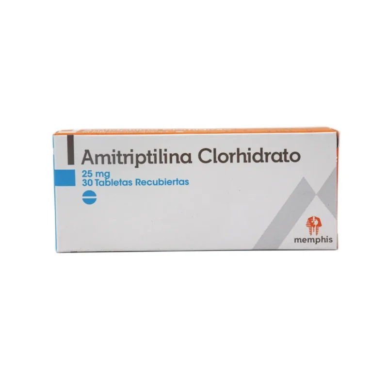 AMITRIPTILINA (MEMPHIS) 25MG CJA X 30TAB