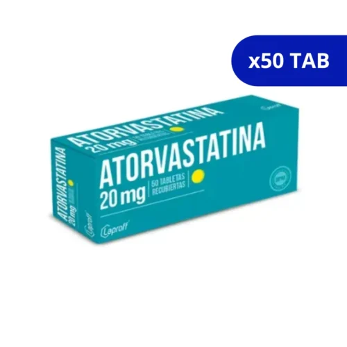 ATORVASTATINA (LAPROFF) 20MG CJA X 50 TBS