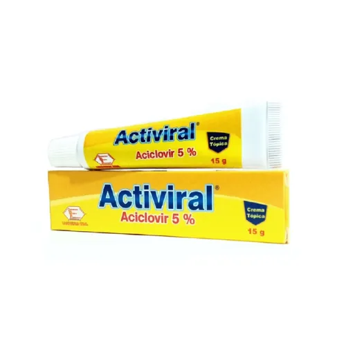 ACTIVIRAL (LABQUIFAR) CREMA TOPICA 5% TUBO X 15 GRS